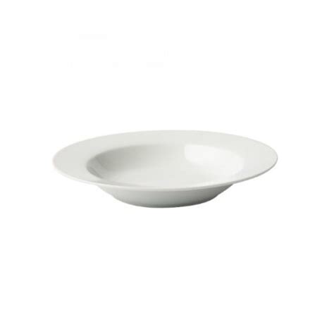Galateo Super White Rim Pasta Bowl Set Of 4 Serendipity Ts