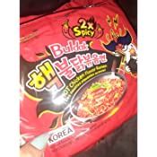 Samyang Spicy Hot X Spicy Chicken Flavour Ramen Noodles Pack Of Amazon Co Uk Grocery