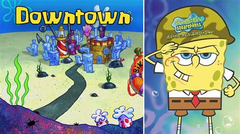 Downtown Bikini Bottom SpongeBob SquarePants Battle For Bikini