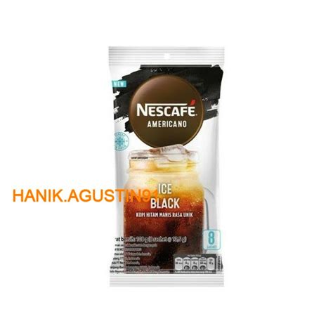 Jual NESCAFE Americano Ice Black Blackcurrant 8 X 13 5gr Shopee