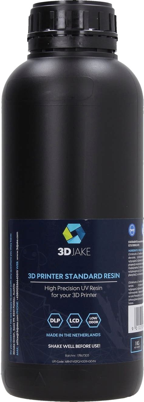 3djake Resin Standard Rot 3djake Deutschland