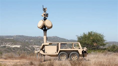 AUSA 2022 Anduril Launches AI Based Mobile Sentry Drone Detector