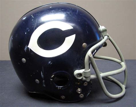 Lot Detail Early 1970s Chicago Bears Game Used Football Helmet