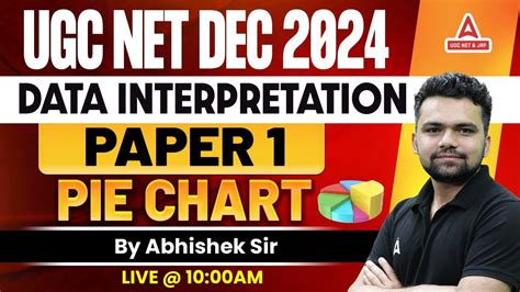 Data Interpretation For UGC NET Paper 1 Pie Chart By Abhishek Kaushik