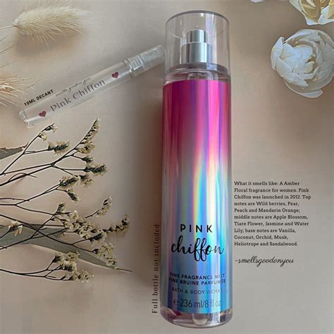 BBW Pink Chiffon Full Size 236ml Authentic Shopee Philippines