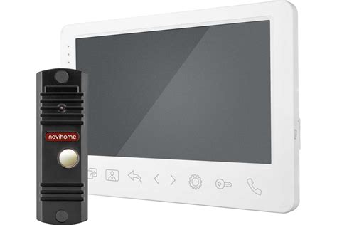 Комплект full hd видеодомофона Novihome Surface 7 fhd kit white v. 4255 ...