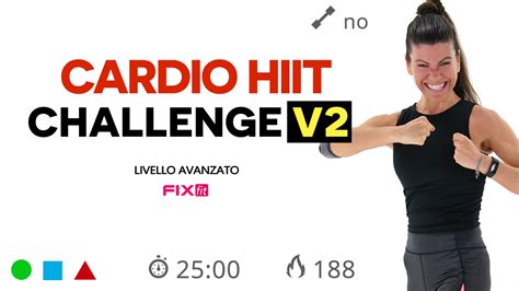 Cardio Hiit Challenge V2 Allenamento Veloce Ad Alta Intensità