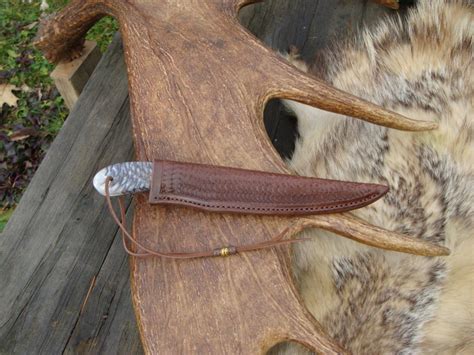 Custom Spruce Cone Handle Fillet Knife Mab Custom Knives