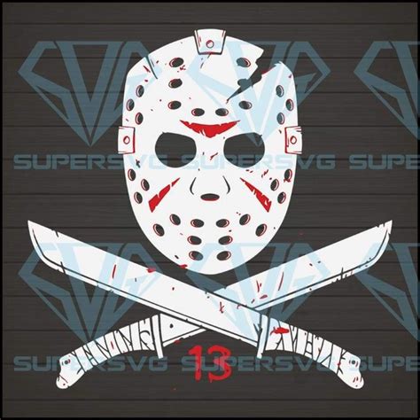 Jason Friday The 13th Mask Vector