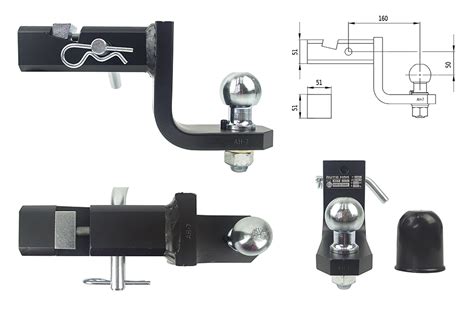 Hak holowniczy USA z przetyczką ADAPTER AH 7 DobreHaki pl DOBREHAKI PL