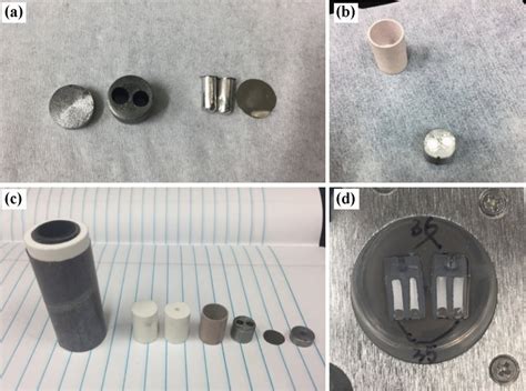 parts  assembly  typical pressure cell   sectioned profile