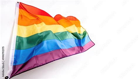 Gay Rainbow Pride Flag Is A Symbol Of LGBTQ Pride And LGBTQ Social Movements The Colors Reflect