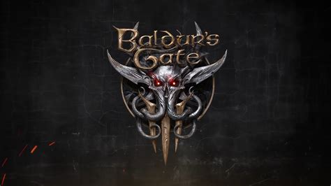 Baldurs Gate 3, Logo, 4K, #2 Wallpaper PC Desktop