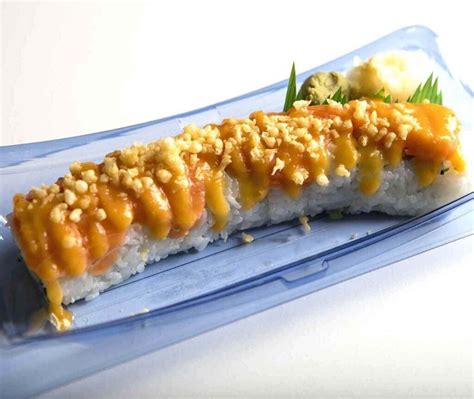 Spicy Salmon Crunch Roll Recipe