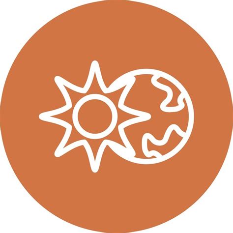 Premium Vector Solar Eclipse Icon Style