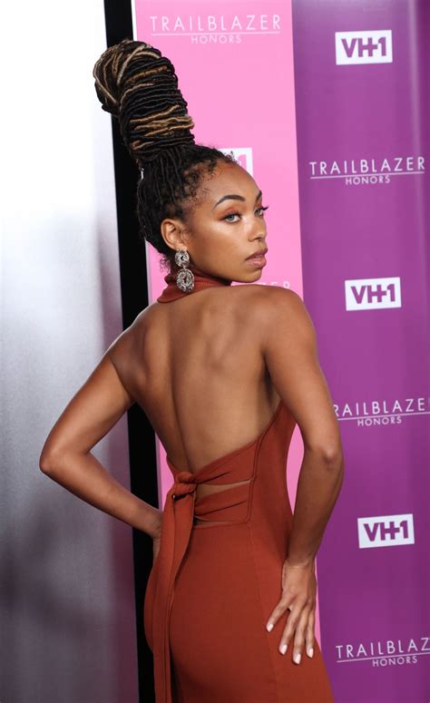 Industry profile explaining how logan browning selects her scripts 1