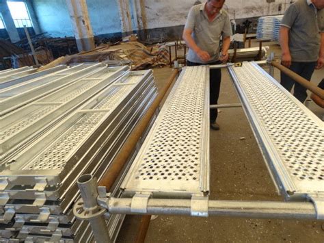 Pregalvanized aluminum scaffold planks boards for Ringlock Scaffolding