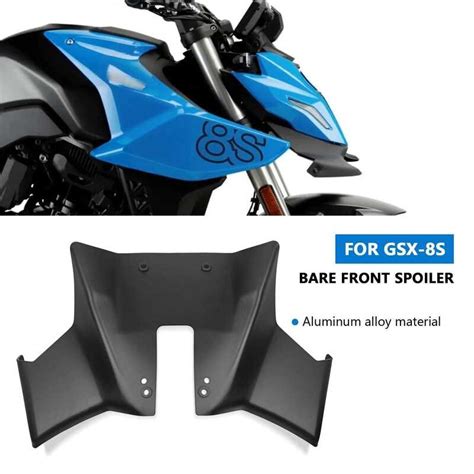 Fb New For Gsx S Motorcycle Naked Front Spoiler Winglet Aerodynamic Wing Kit Spoiler