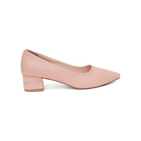 Buy Sherrif Shoes Womens Nude Color Pumps Online