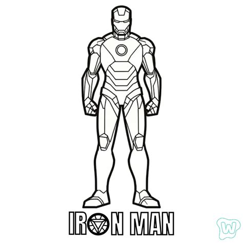 25 Iron Man Coloring Pages Free Pdf Download