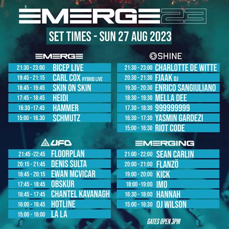 Emerge Music Festival, Belfast, 2025