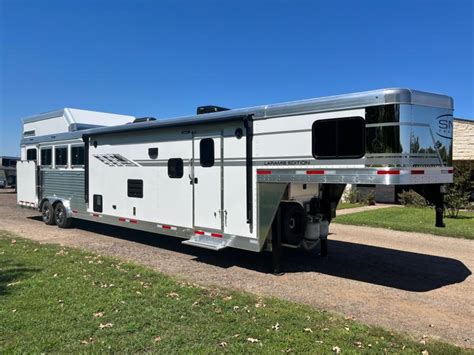 2023 Smc Horse Trailers 4 Horse Side Load 14ft Living Quarter With