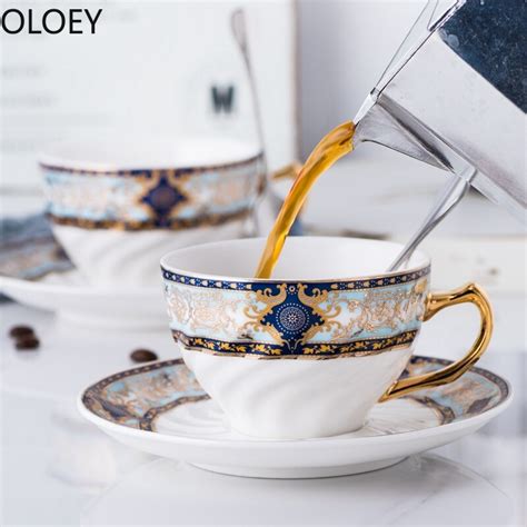 Japanse Europese Bone China Koffie Kop En Schotel Grandado