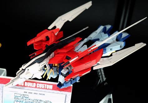 Gundam Guy Hgbf 1144 Lightning Gundam Strider On Display Images