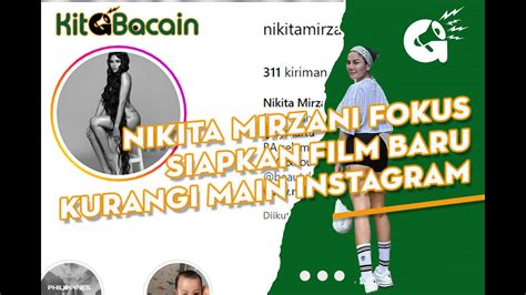 Nikita Mirzani Fokus Siapkan Film Baru Pilih Kurangi Main Instagram