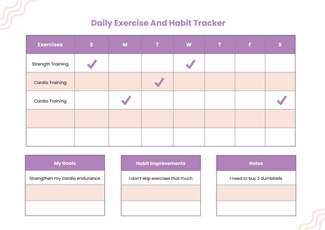 Free Habit Tracker Templates Editable And Printable