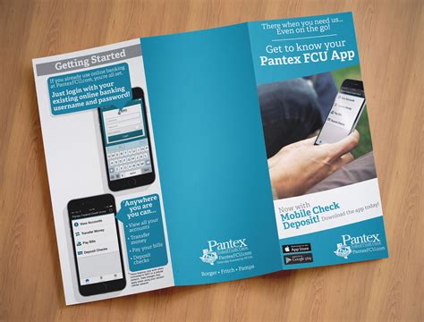 Brochure For Pantex Fcu Mobile Banking App Banking App Mobile