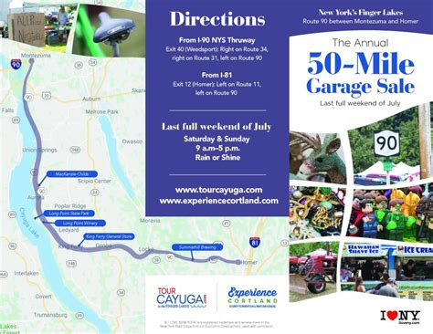 Route 90 Garage Sale: Vendor Information, Dates & Hours