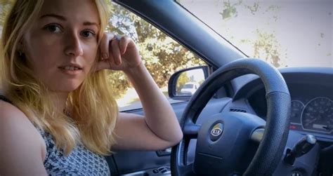 Naughty Girl On Date Gets Her Pretty Pussy Rubbed In The Car Until She Squirts Pov Aubry