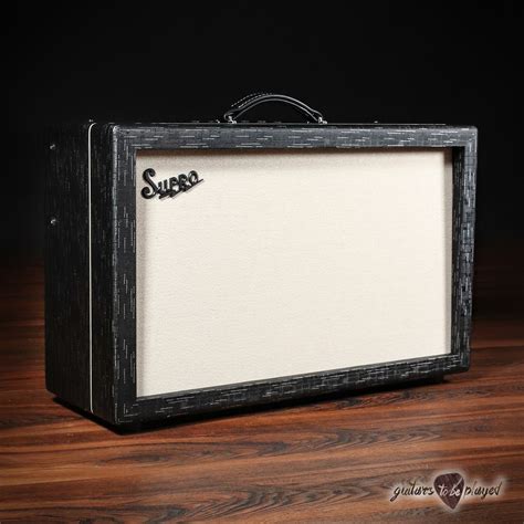 Supro 1933r Royale 3550 Watt 2x12” Tube Combo Amp Black Scandia