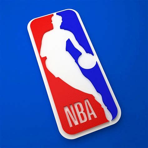 STL file NBA - logo 🏀 ・3D printer model to download・Cults