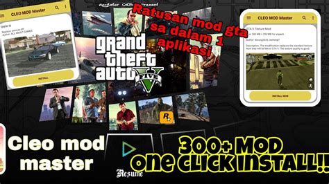 How To Install Mod Gta Sa Android Mudah Simple Youtube