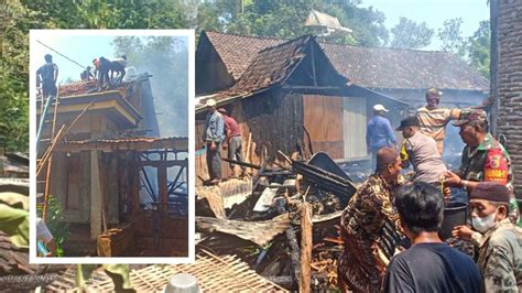 Diduga Korsleting Listrik Rumah Warga Alaspandan Terbakar PANTURA7