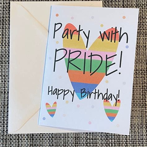 Gay Birthday Card Etsy Uk