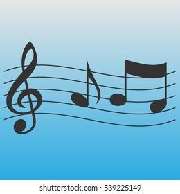 Stave Notes Musical Phrase Stock Vector (Royalty Free) 539225149 ...