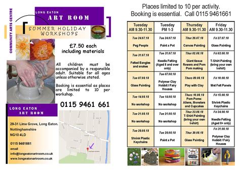 Holiday workshops are coming soon to hobbycraft croydon 15