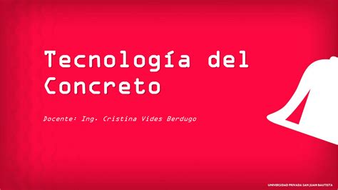 SOLUTION Tecnolog A Del Concreto Presentaci N Semana 1 Studypool