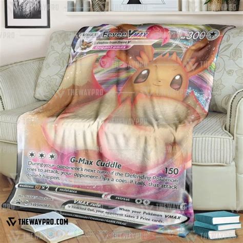 Anime Pokemon Eevee Eeveelutions Blanket Hot Sale