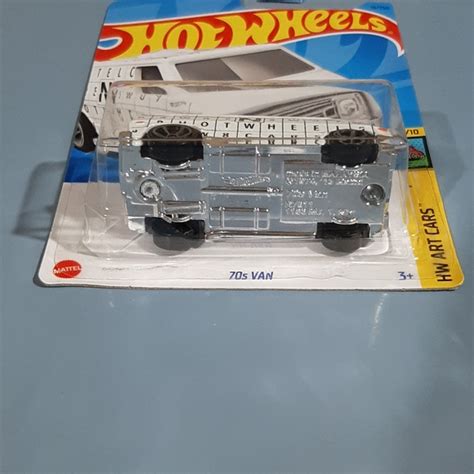 Mattel Other Hot Wheels S Van White Hw Art Cars Collection Poshmark