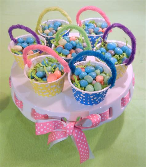 Diy Easter Favor Baskets Michelle S Party Plan It