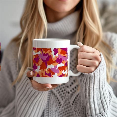 Lesbian Gift Mug Pride Coffee Cup Lesbian Holiday Gift Idea Lgbt Quote Pride Mug Christmas