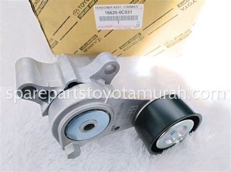 Tensioner Fan Belt Original Toyota Fortuner Innova Hilux Bensin