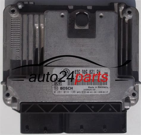 Motorsteuerger T Ecu Steuerger T Skoda Octavia Tdi G Rh G