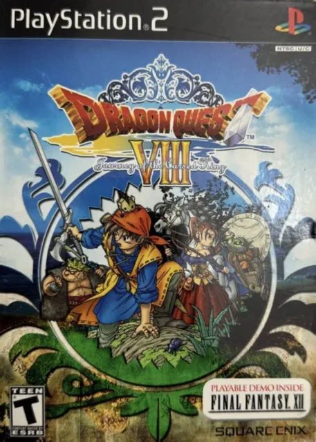 DRAGON QUEST VIII: Journey of the Cursed King (PlayStation 2 PS2) Tout ...