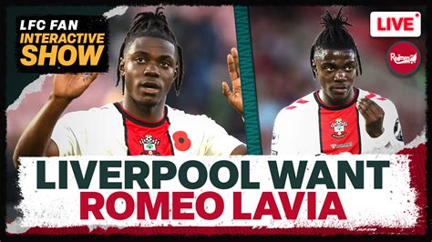 Liverpool Want Romeo Lavia Liverpool Transfer News Update The Redmen Tv