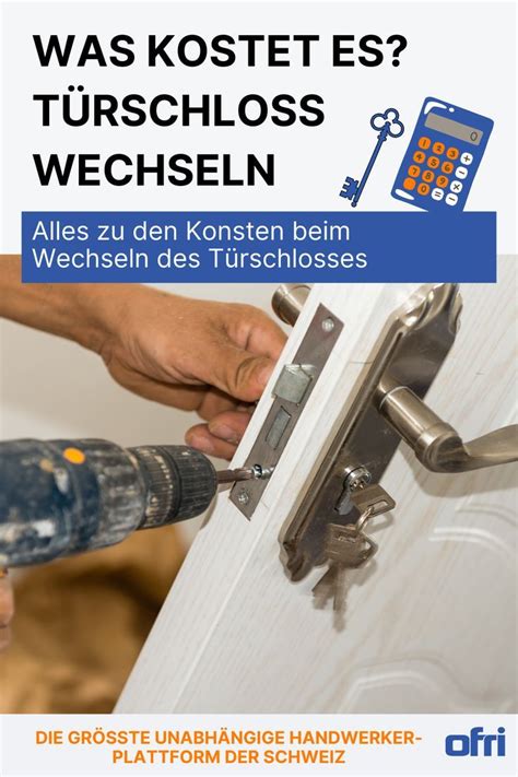 Türschloss wechseln – Dies sind die Kostenpunkte | Türschlösser, Türen ...